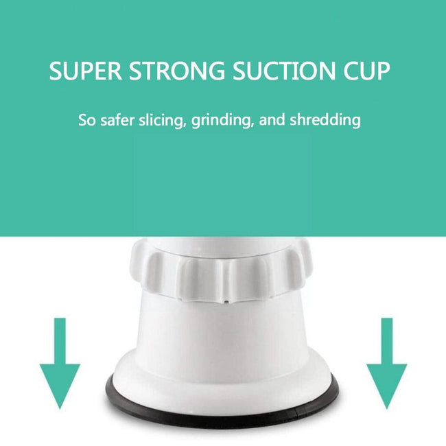 Manual Rotary Multifunctional Vegetable Chopper  Slicer