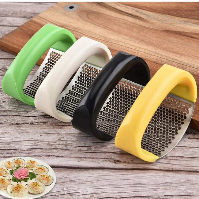 1pcs Stainless Steel Manual Garlic Mincer Chopper
