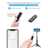 360° Rotation Wireless Bluetooth Foldable Handheld Remote Extendable Tripod