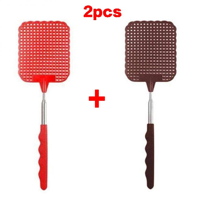 Telescopic Adjustable  Extendable  Long Handle Fly Swatters