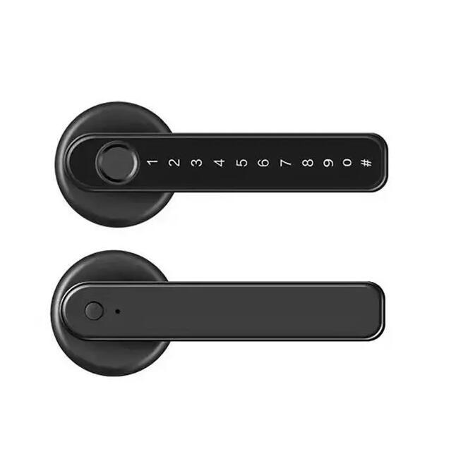 Bluetooth Fingerprint Electronic Door Handle Lock Knob Lock