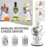 Manual Rotary Multifunctional Vegetable Chopper  Slicer