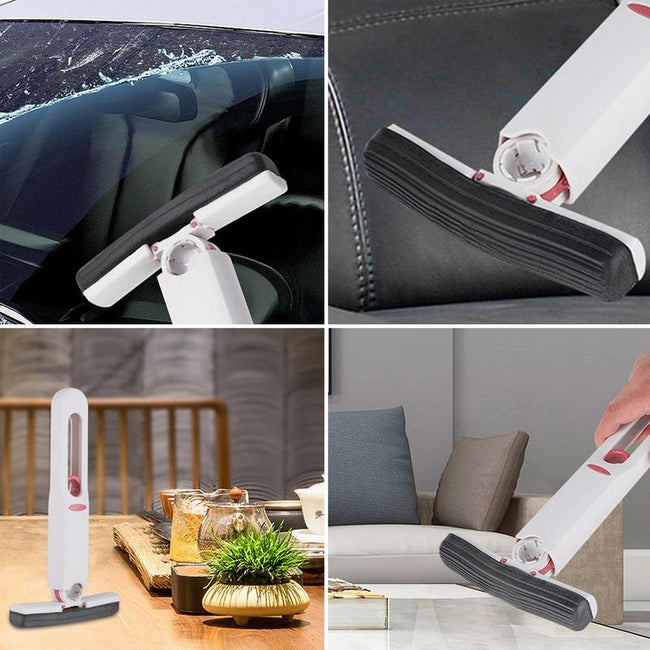 Hands-free Desktop Car Squeeze Mop Cleaning Sponge