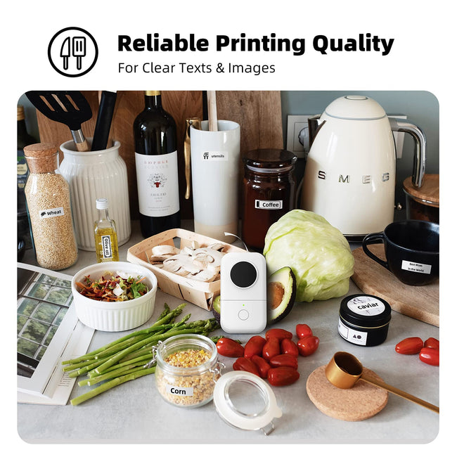 Rechargeable Portable Mini Sticker Thermal Label Printer