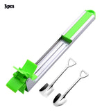 Stainless Steel Windmill Design  Salad Fruit Slicer Cutter