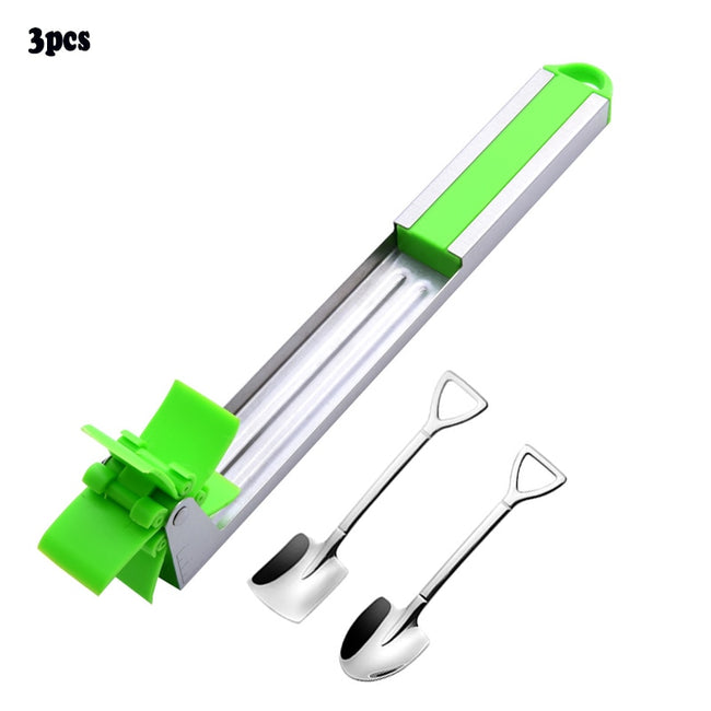 Stainless Steel Windmill Design  Salad Fruit Slicer Cutter