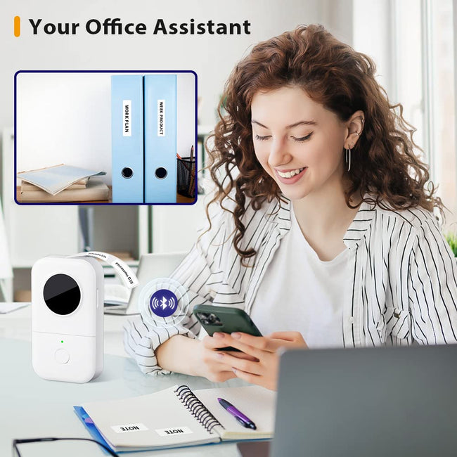 Rechargeable Portable Mini Sticker Thermal Label Printer