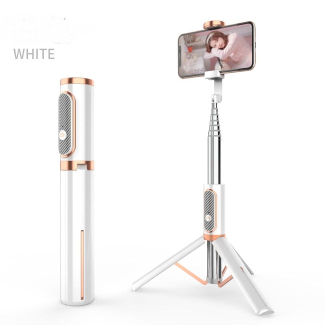 360° Rotation Wireless Bluetooth Foldable Handheld Remote Extendable Tripod
