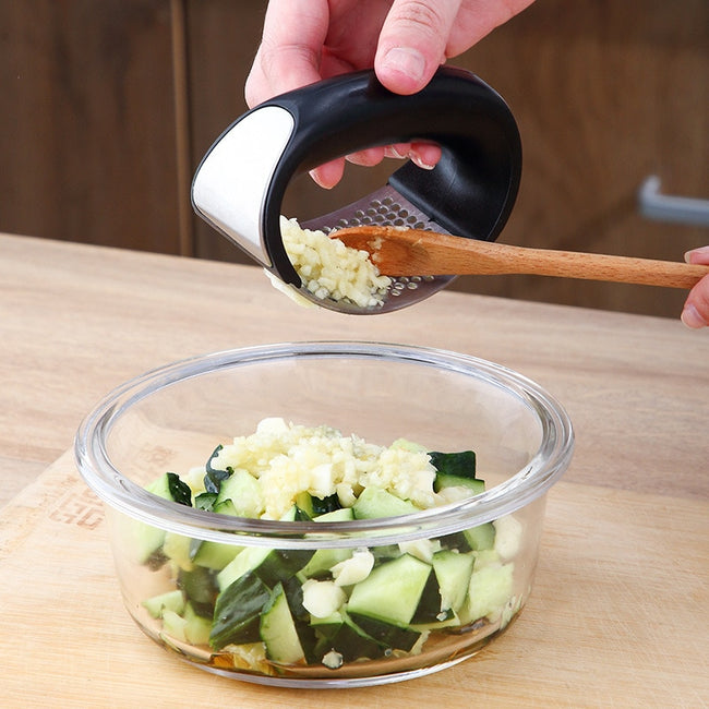 1pcs Stainless Steel Manual Garlic Mincer Chopper