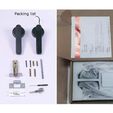 Bluetooth Fingerprint Electronic Door Handle Lock Knob Lock