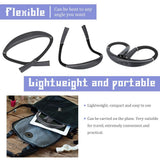 USB Rechargeable 3-color Folding Double-headed Hanging LED  Neck Light