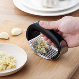 1pcs Stainless Steel Manual Garlic Mincer Chopper