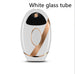 White glass tube