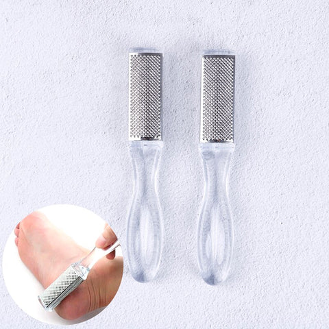 Stainless Steel Exfoliating Foot Care File Scrubber Grater Callus Pedicure