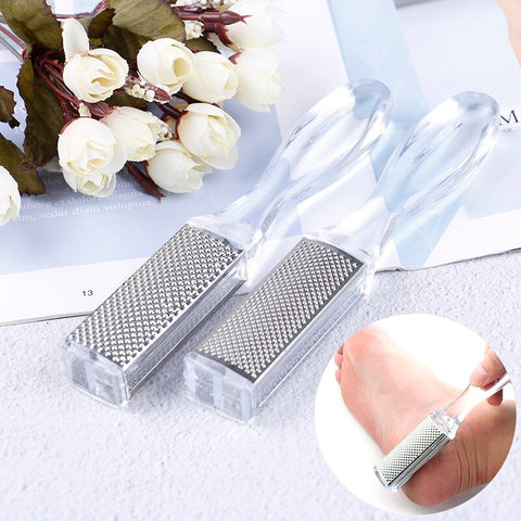 Stainless Steel Exfoliating Foot Care File Scrubber Grater Callus Pedicure