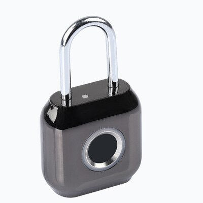 USB Rechargeable Anti-thief  Smart Fingerprint Padlock