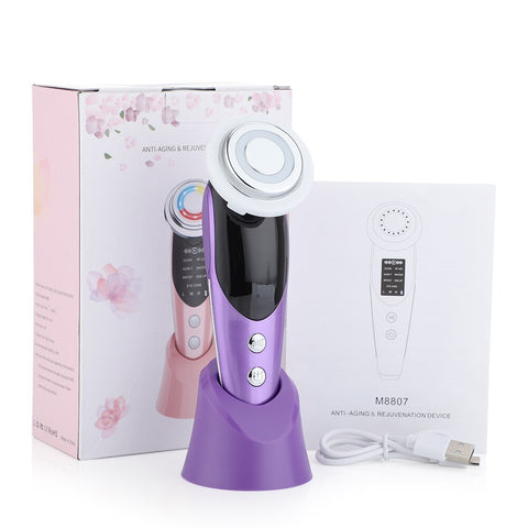 7 in 1 RF EMS LED Skin Rejuvenation Beauty Device