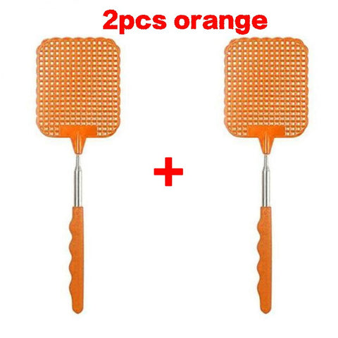 Telescopic Adjustable  Extendable  Long Handle Fly Swatters