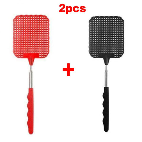 Telescopic Adjustable  Extendable  Long Handle Fly Swatters