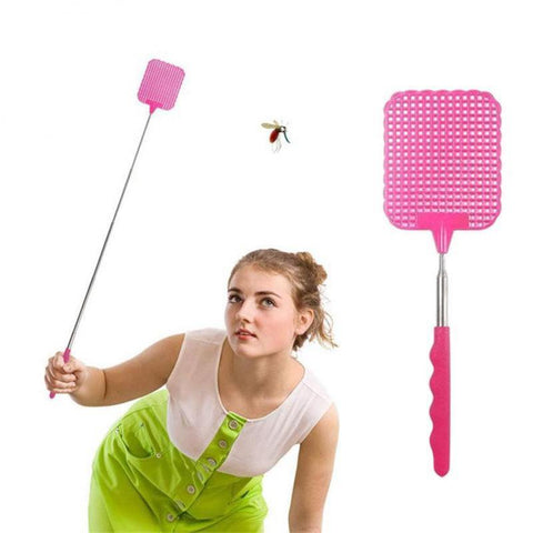 Telescopic Adjustable  Extendable  Long Handle Fly Swatters