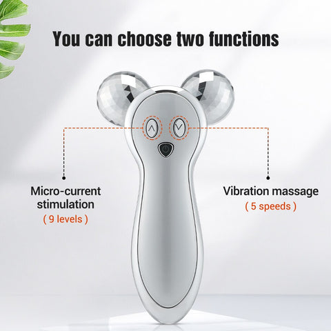 Micro-current EMS Stimulation Facial Lifting Firming Beauty Device