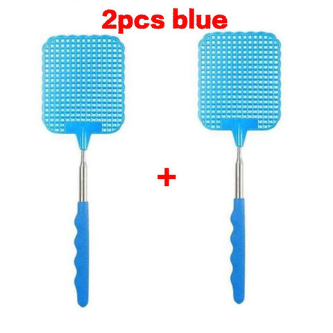 Telescopic Adjustable  Extendable  Long Handle Fly Swatters