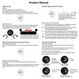 LCD Digital Meter Electronic Tape Measure Little Q Electronic Ruler