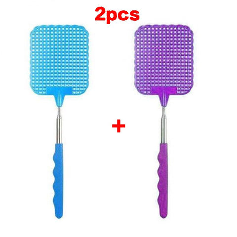 Telescopic Adjustable  Extendable  Long Handle Fly Swatters