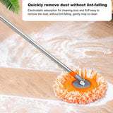 Three Section Telescopic Super Absorbent  Cleaning  Brushes Mop