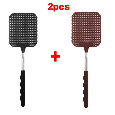 Telescopic Adjustable  Extendable  Long Handle Fly Swatters