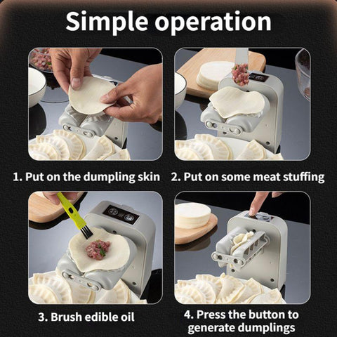 Household Dumpling Wrapper Machine With Brush