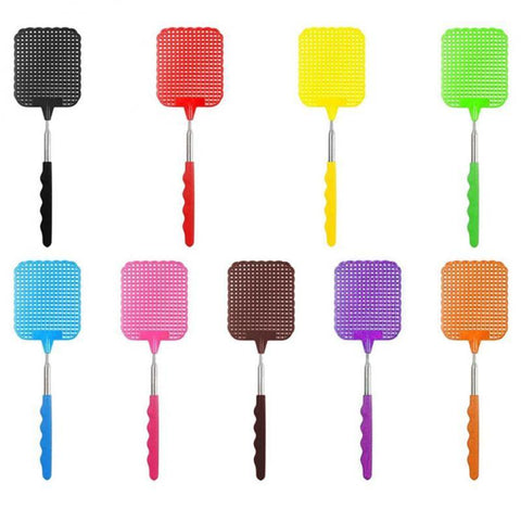 Telescopic Adjustable  Extendable  Long Handle Fly Swatters